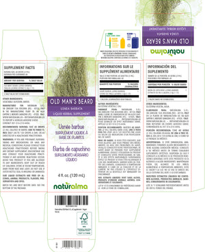 Old man's beard Alcohol-free liquid tincture - Naturalma - Herbal supplement