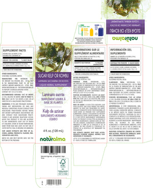 Sugar kelp Alcohol-free liquid tincture - Naturalma - Herbal supplement