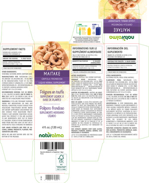 Maitake Alcohol-free liquid tincture - Naturalma - Herbal supplement