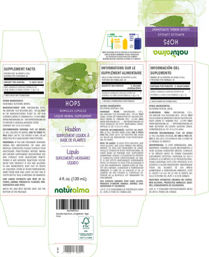 Hops Alcohol-free liquid tincture - Naturalma - Herbal supplement