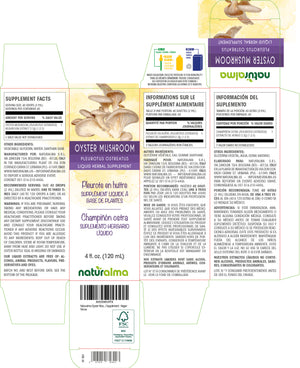 Oyster mushroom Alcohol-free liquid tincture - Naturalma - Herbal supplement