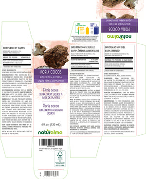 Poria cocos Alcohol-free liquid tincture - Naturalma - Herbal supplement