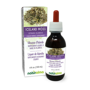 Iceland moss Alcohol-free liquid tincture - Naturalma - Herbal supplement