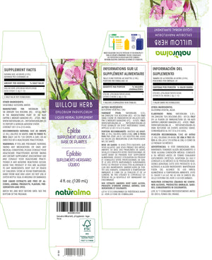 Willow herb Alcohol-free liquid tincture - Naturalma - Herbal supplement