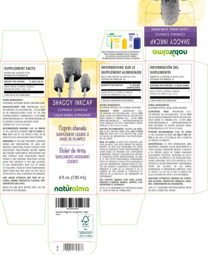 Shaggy inkcap Alcohol-free liquid tincture - Naturalma - Herbal supplement