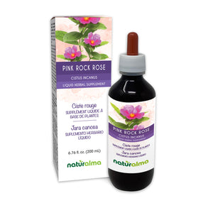 Pink rock rose Alcohol-free liquid tincture - Naturalma - Herbal supplement