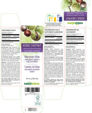 Horse chestnut Alcohol-free liquid tincture - Naturalma - Herbal supplement