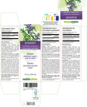 Rosemary Alcohol-free liquid tincture - Naturalma - Herbal supplement