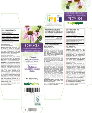 Echinacea Alcohol-free liquid tincture - Naturalma - Herbal supplement